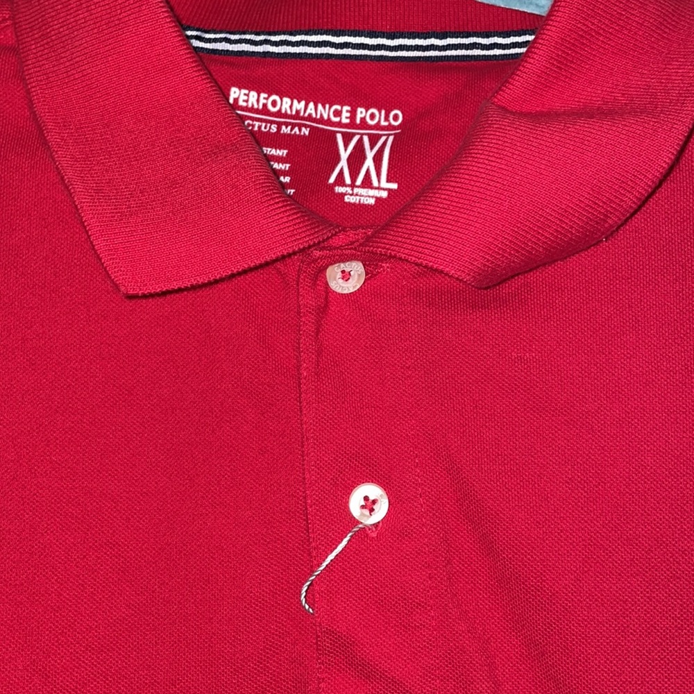 NWT Red polo shirt - Picture 2 of 5